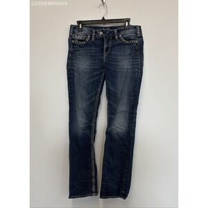 Silver Jeans Co. Blue Tuesday Mid Baby Boot jeans, model L13528SJB307 Size 31/33